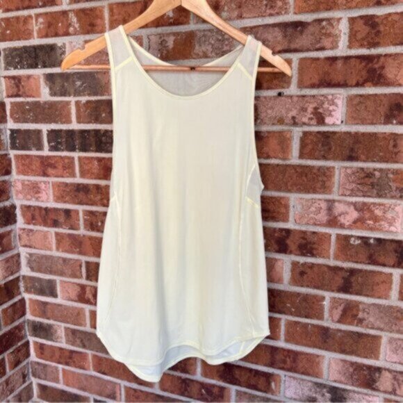 Lululemon * Athletica Sculp Tank Top size M mesh - Picture 2 of 9